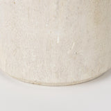 Mercana Knox Short White-Wash Wood Decorative Object