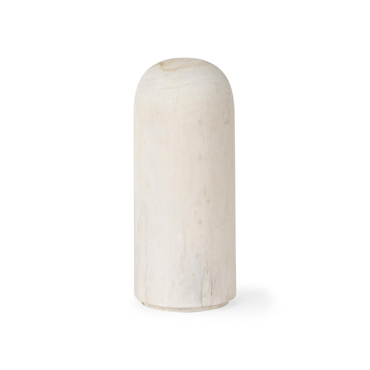 Mercana Knox Medium White-Wash Wood Decorative Object