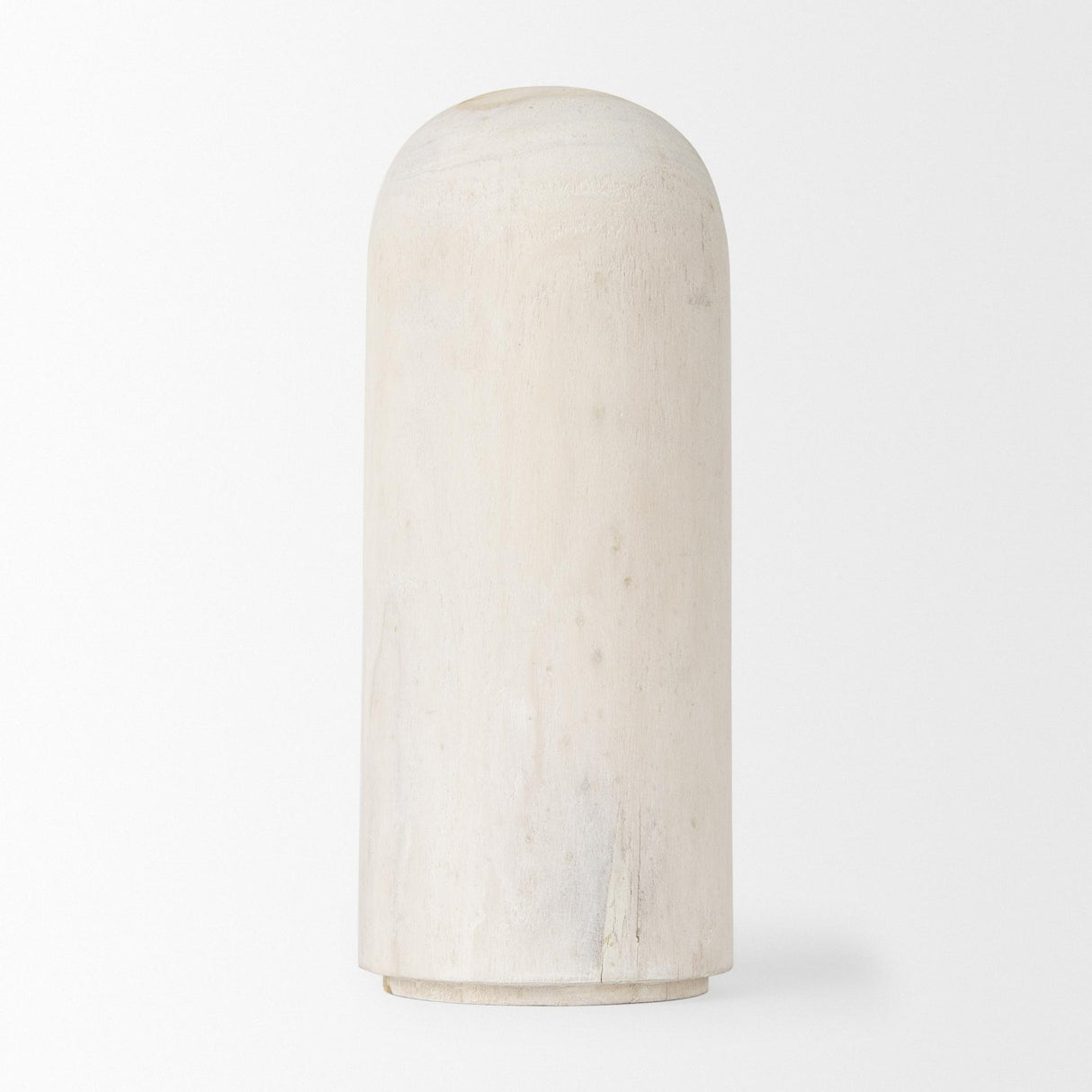 Mercana Knox Medium White-Wash Wood Decorative Object