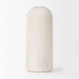 Mercana Knox Medium White-Wash Wood Decorative Object