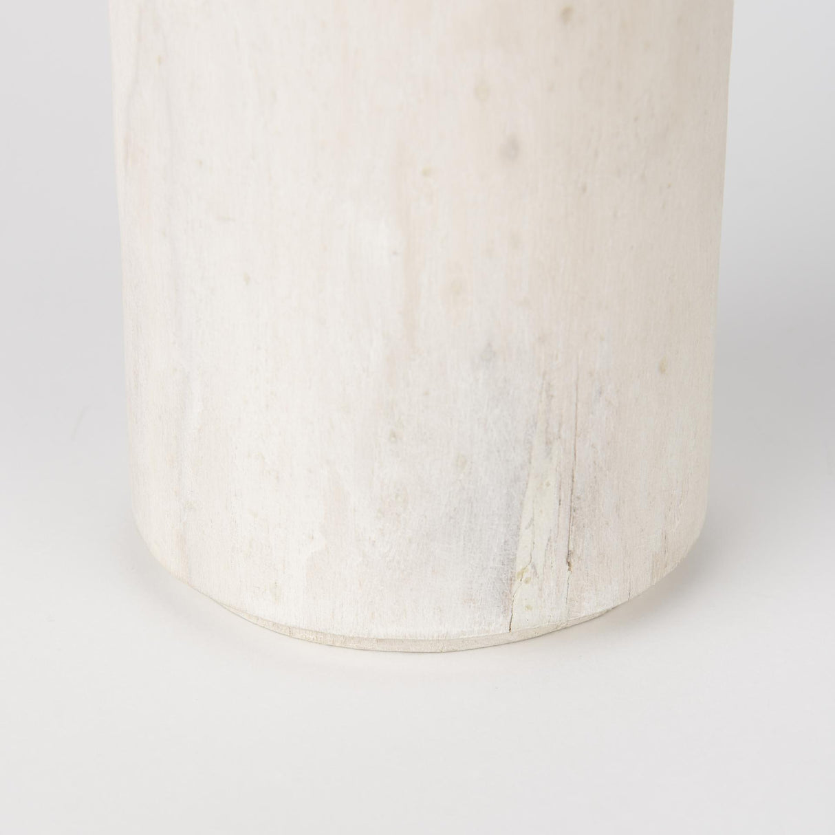 Mercana Knox Medium White-Wash Wood Decorative Object
