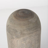 Mercana Knox Medium Gray-Wash Wood Decorative Object