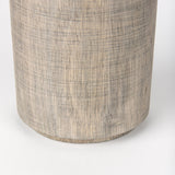 Mercana Knox Medium Gray-Wash Wood Decorative Object