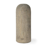 Mercana Knox Large Gray-Wash Wood Decorative Object