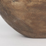 Mercana Athena Set of 2 Extra Large Medium Brown Reclaimed Wood Trays