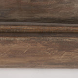 Mercana Athena Set of 2 Extra Large Medium Brown Reclaimed Wood Trays