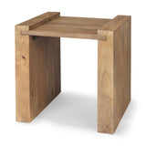Mercana Athelia Light Wood Accent Table