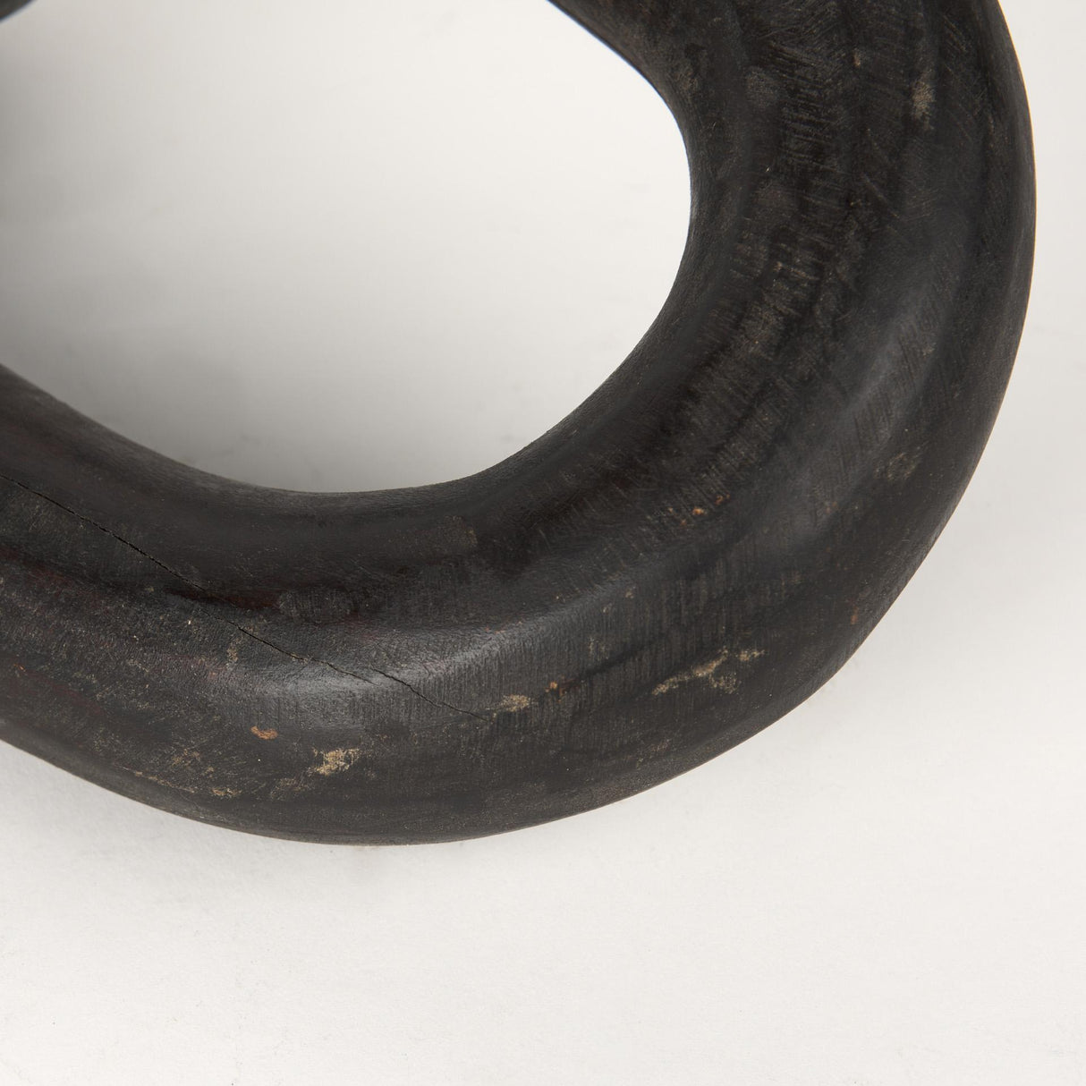 Mercana Tayla Large Black-Brown Wood Chain Link
