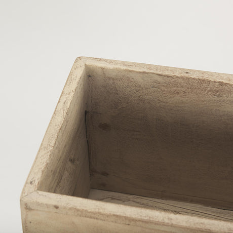 Mercana Jadine Set of 2 Beige Wood w/ Black Metal Arch Frames