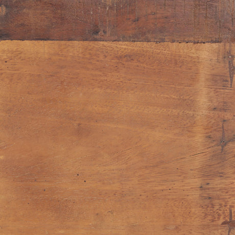 Mercana Jadine Set of 2 Medium Brown Wood w/ Black Metal Rectangle Frames