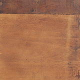 Mercana Jadine Set of 2 Medium Brown Wood w/ Black Metal Rectangle Frames