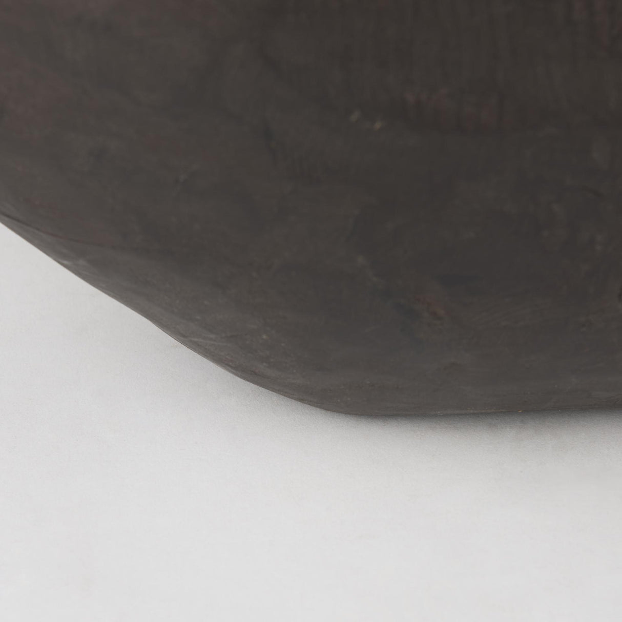 Mercana Athena Extra Large Oblong Black-Brown Reclaimed Wood Bowl