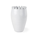 Mercana Basin Medium Off-White Glazed Vase