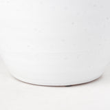 Mercana Basin Large Off-White Glazed Vase
