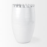 Mercana Basin Large Off-White Glazed Vase