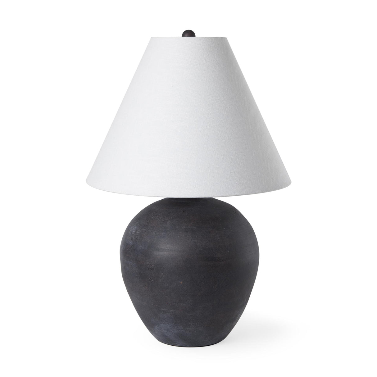 Mercana Marvin Black Ceramic Table Lamp