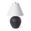 Mercana Marvin Black Ceramic Table Lamp