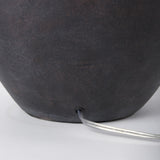 Mercana Marvin Black Ceramic Table Lamp