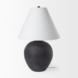 Mercana Marvin Black Ceramic Table Lamp