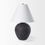 Mercana Marvin Black Ceramic Table Lamp