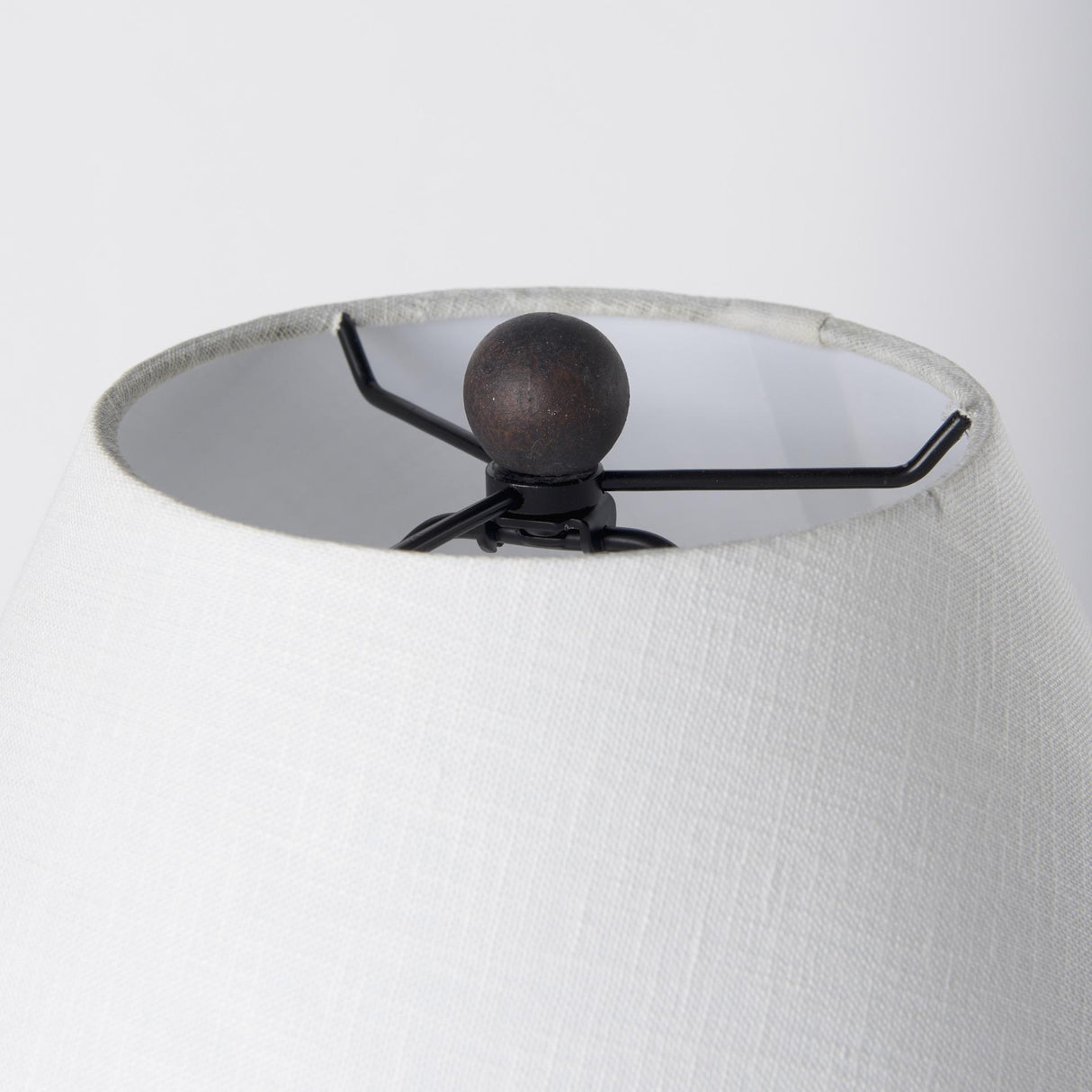 Mercana Marvin Black Ceramic Table Lamp