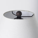 Mercana Marvin Black Ceramic Table Lamp