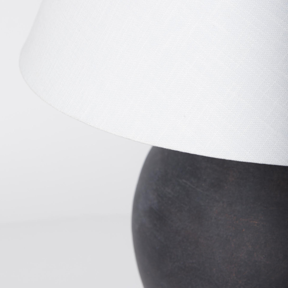 Mercana Marvin Black Ceramic Table Lamp