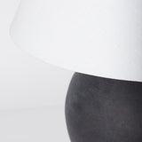 Mercana Marvin Black Ceramic Table Lamp