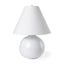Mercana Mehdi White Ceramic Table Lamp