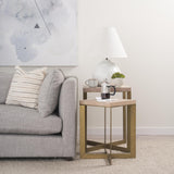 Mercana Mehdi White Ceramic Table Lamp