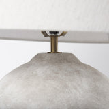 Mercana Mehdi Cream Ceramic Table Lamp