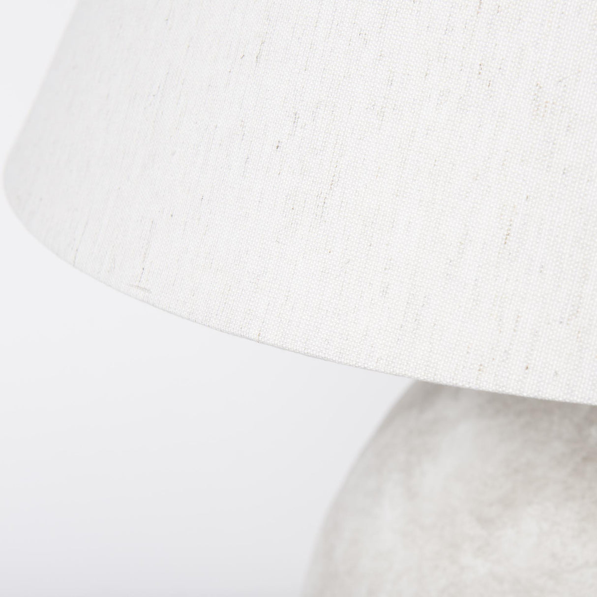 Mercana Mehdi Cream Ceramic Table Lamp