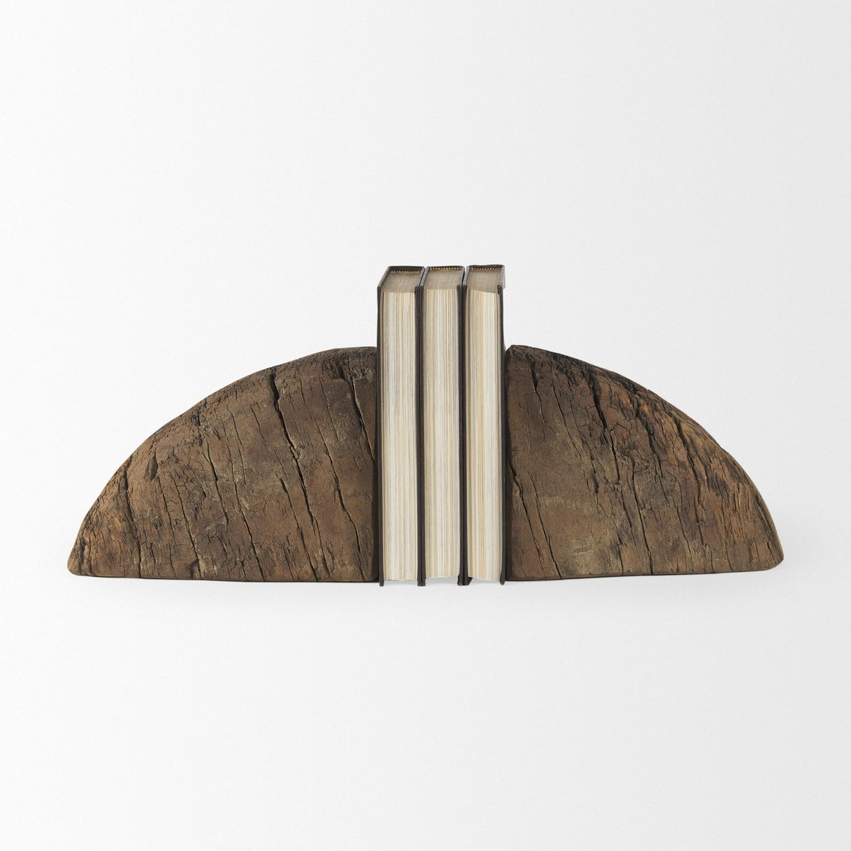 Mercana Incana Handmade Reclaimed Wooden Bookends
