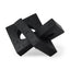 Mercana Linx Small Matte Black Resin Sculpture Decorative Object
