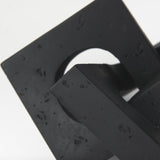 Mercana Linx Small Matte Black Resin Sculpture Decorative Object