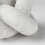 Mercana Otto Granite Resin Small Knot Sculpture Decorative Object