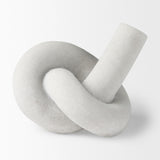 Mercana Otto Granite Resin Large Knot Sculpture Decorative Object