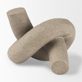 Mercana Otto Sandstone Resin Small Knot Sculpture Decorative Object