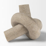Mercana Otto Sandstone Resin Small Knot Sculpture Decorative Object