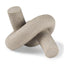 Mercana Otto Sandstone Resin Large Knot Sculpture Decorative Object