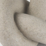 Mercana Otto Sandstone Resin Large Knot Sculpture Decorative Object