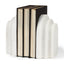 Mercana Empire Granite Resin Arc Book End Set