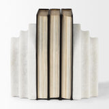 Mercana Empire Granite Resin Arc Book End Set