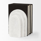 Mercana Empire Granite Resin Arc Book End Set