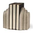 Mercana Empire Sandstone Resin Arc Book End Set