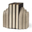 Mercana Empire Sandstone Resin Arc Book End Set