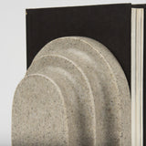 Mercana Empire Sandstone Resin Arc Book End Set