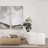 Mercana Ricciardo Cream Boucle Upholstered Arm Chair