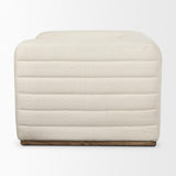 Mercana Ricciardo Cream Boucle Upholstered Arm Chair