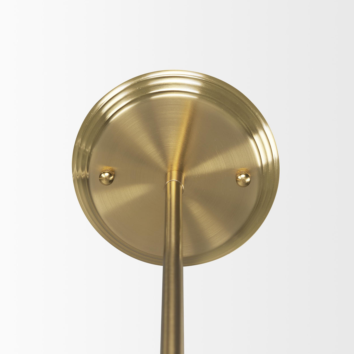 Mercana Farrah Frosted Glass Globe w/ Gold Metal Pendant Light
